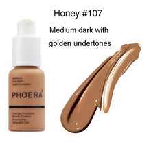 Load image into Gallery viewer, PHOERA Face Foundation Cream Concealer Brighten Waterproof Full Coverage Professional Makeup Facial Matte Base Make Up Dropship