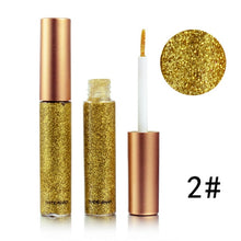 Load image into Gallery viewer, Glitter Liquid Eyeliner Pen Diamond Metallic Shine Eye Shadow & Liner Combination Pencil Eyes Makeup Glow Eyeshadow Cream Stick