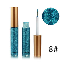 Load image into Gallery viewer, Glitter Liquid Eyeliner Pen Diamond Metallic Shine Eye Shadow & Liner Combination Pencil Eyes Makeup Glow Eyeshadow Cream Stick