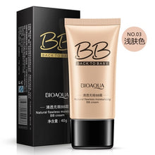 Load image into Gallery viewer, BIOAQUA Natural Flawless BB Cream Whitening Moisturizing Concealer  Nude Foundation Makeup Face Beauty