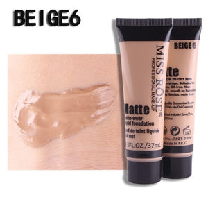 PHOERA Face Foundation Cream Concealer Brighten Waterproof Full Coverage Professional Makeup Facial Matte Base Make Up Dropship