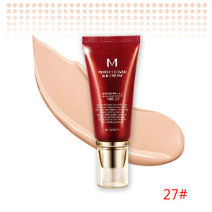 Original Korea Cosmetics MISSHA M Perfect Cover BB Cream 50ml SPF42 PA+++ (#13, #21, #23, #31) Foundation Makeup CC Cream