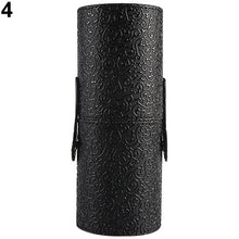 Load image into Gallery viewer, Travel Makeup Brush Pen Storage Holder Cosmetic Faux Leather Case Box Container
