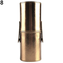 Load image into Gallery viewer, Travel Makeup Brush Pen Storage Holder Cosmetic Faux Leather Case Box Container