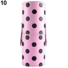 Load image into Gallery viewer, Travel Makeup Brush Pen Storage Holder Cosmetic Faux Leather Case Box Container